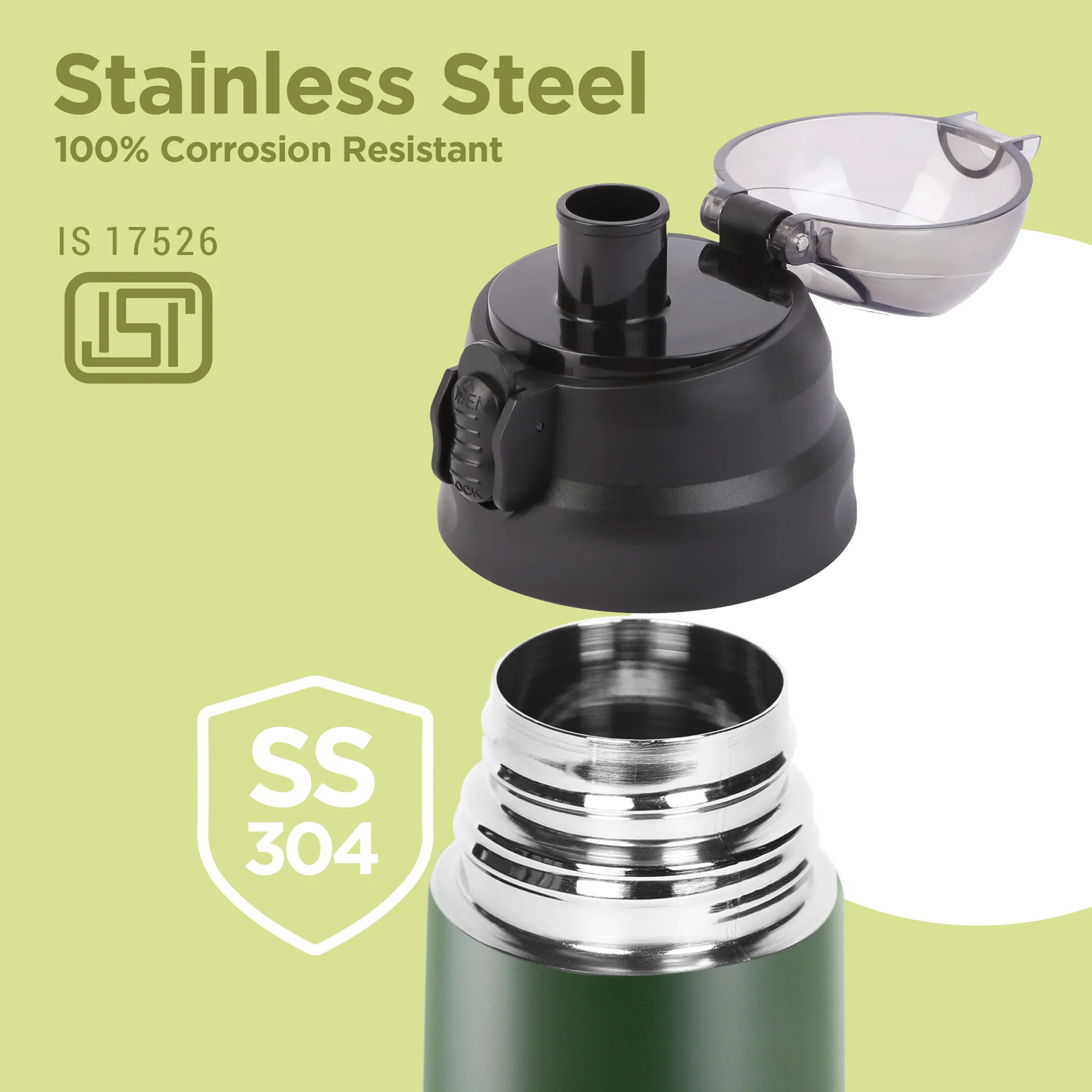 3D Personalized Crown Thermosteel Bottle (Milton) - Image 13