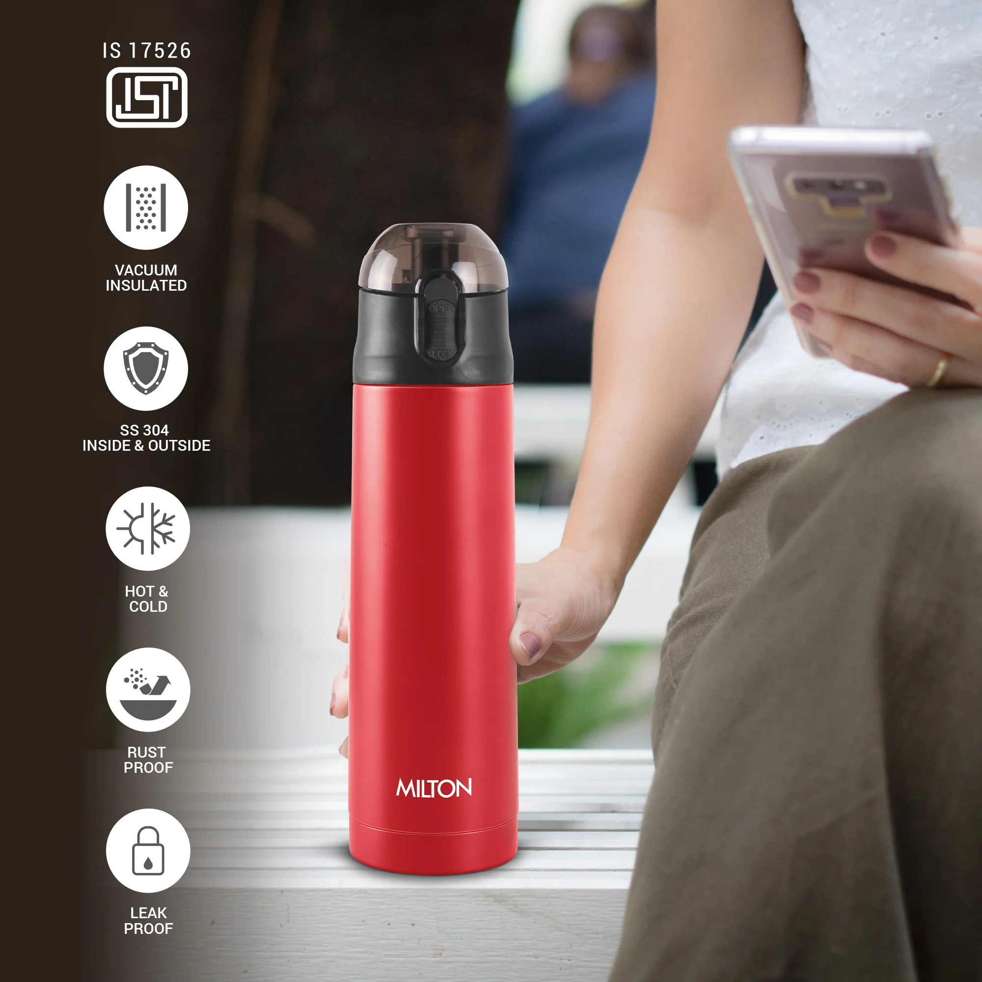 3D Personalized Crown Thermosteel Bottle (Milton) - Image 17