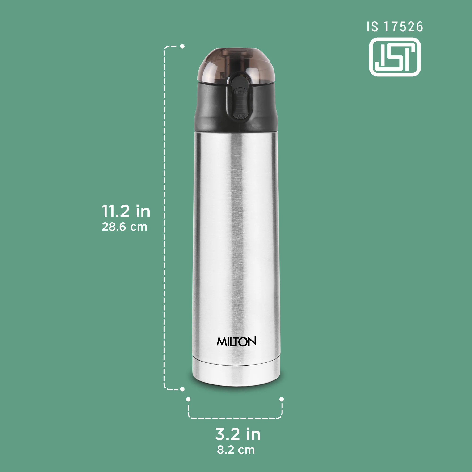 3D Personalized Crown Thermosteel Bottle (Milton) - Image 30