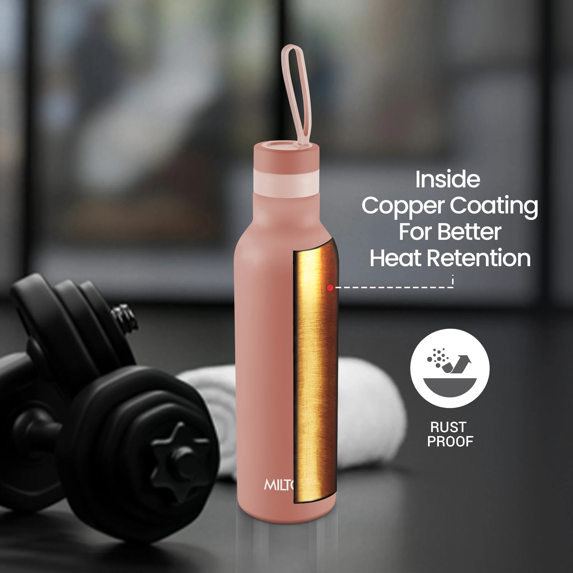 3D Personalized New Smarty Thermosteel Bottle (Milton) - Image 18