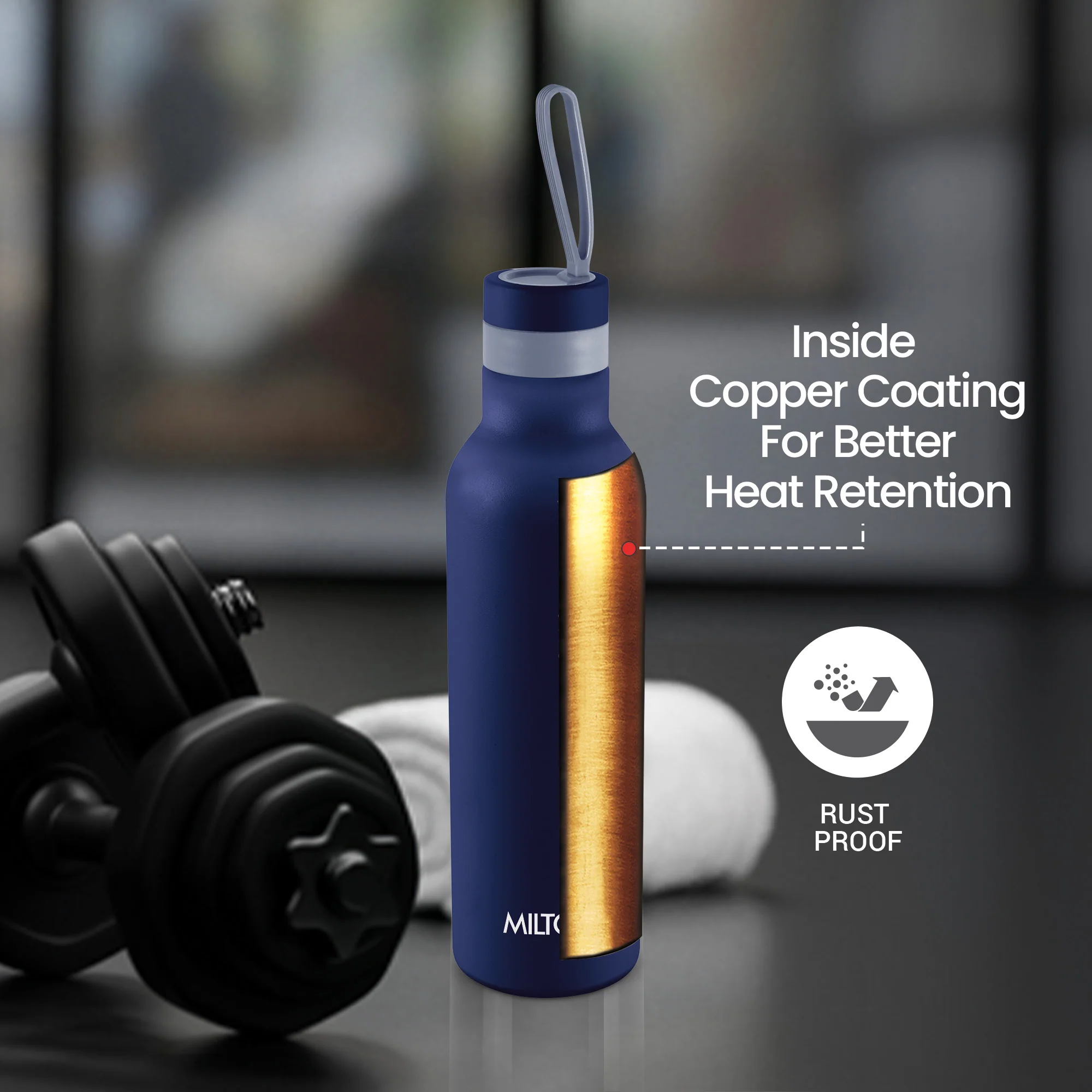 3D Personalized New Smarty Thermosteel Bottle (Milton) - Image 25