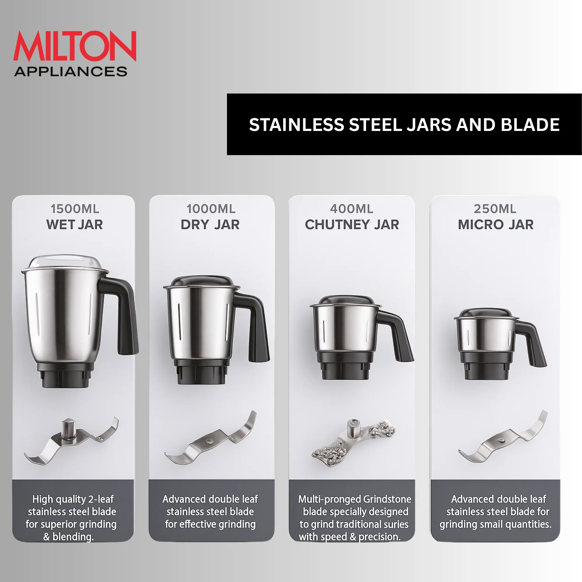 Artis Mixer Grinder (Milton) - Image 5