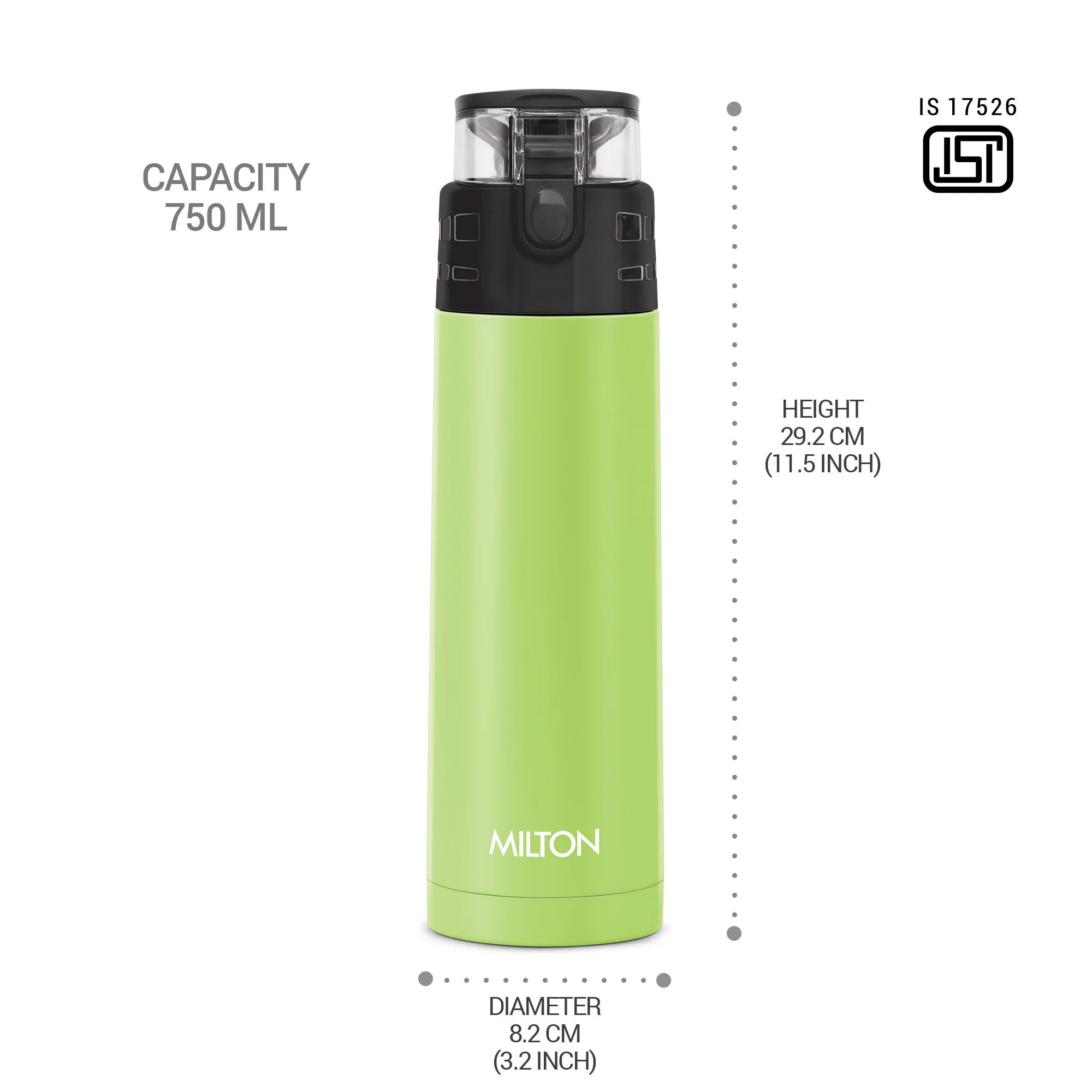 Atlantis Thermosteel Water Bottle (Milton) - Image 11