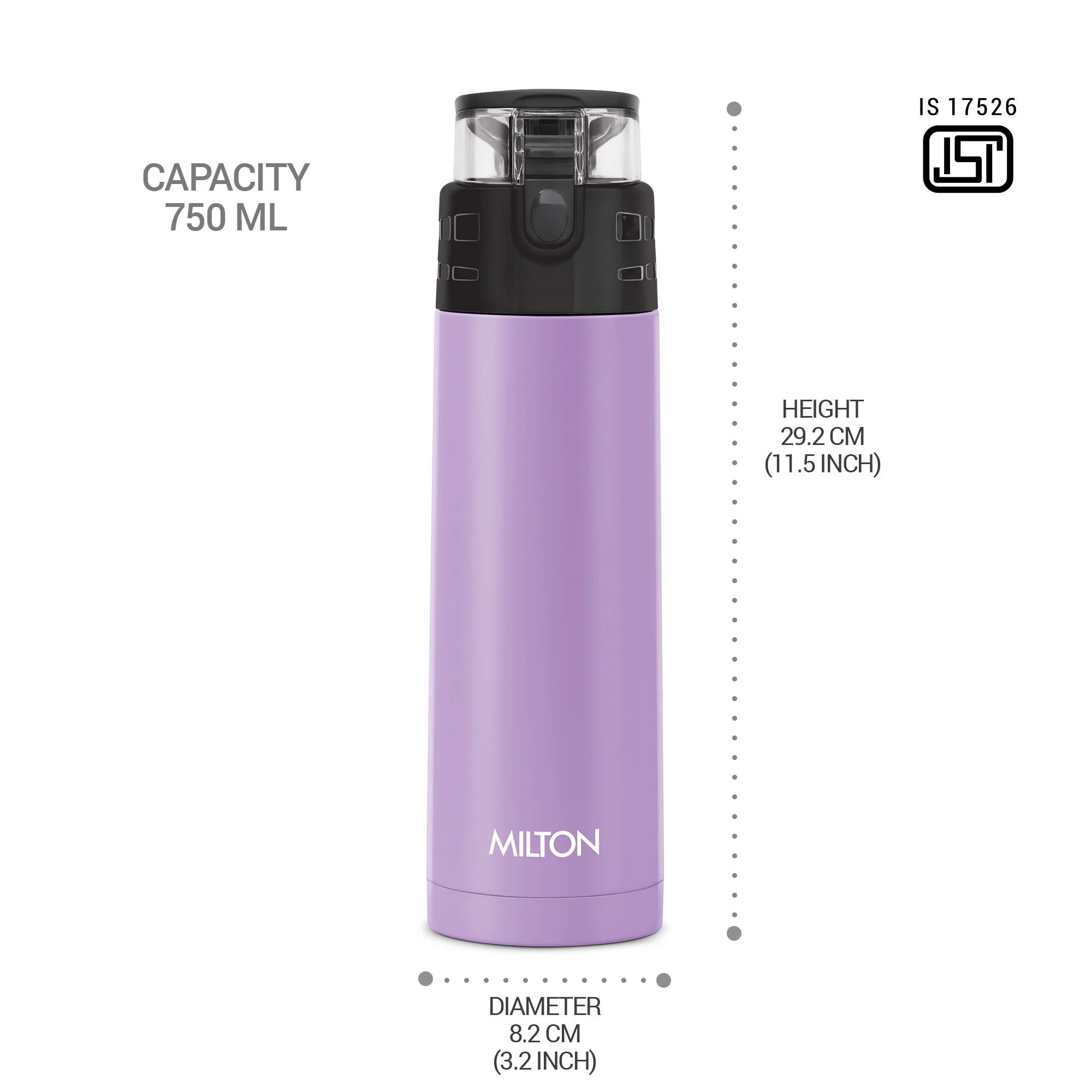 Atlantis Thermosteel Water Bottle (Milton) - Image 18