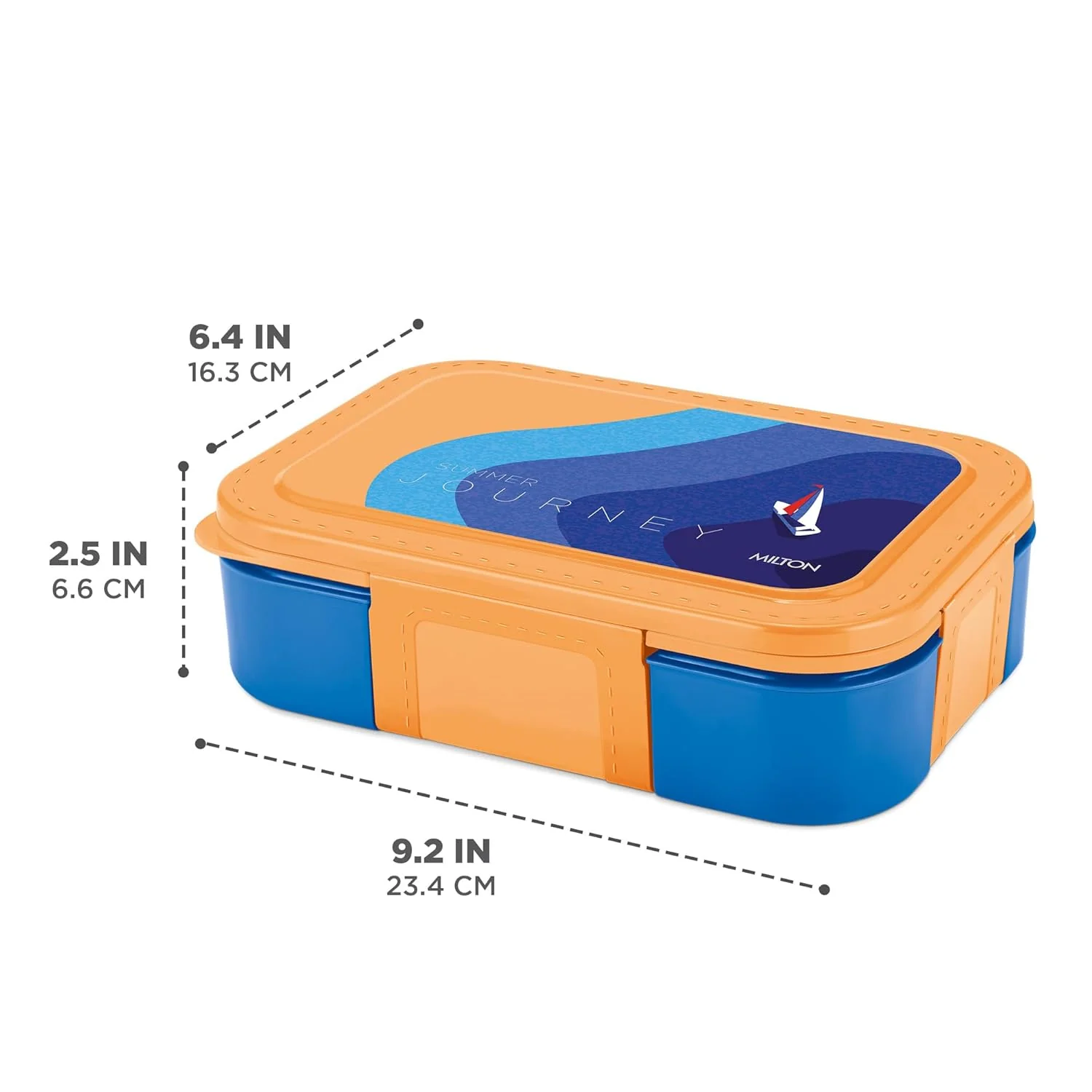 Bravo 2 Steel Thermoware Lunchbox (Milton) - Image 12