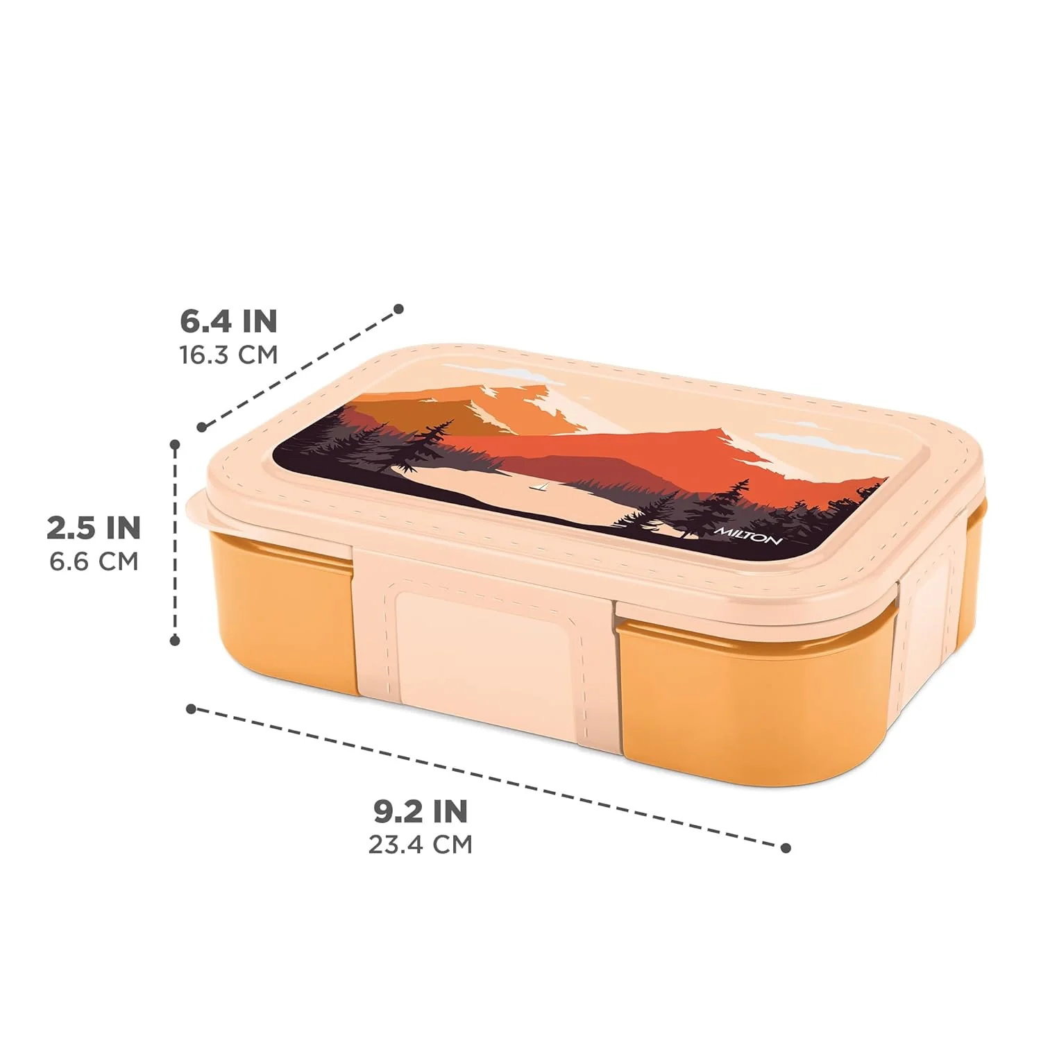 Bravo 2 Steel Thermoware Lunchbox (Milton) - Image 20