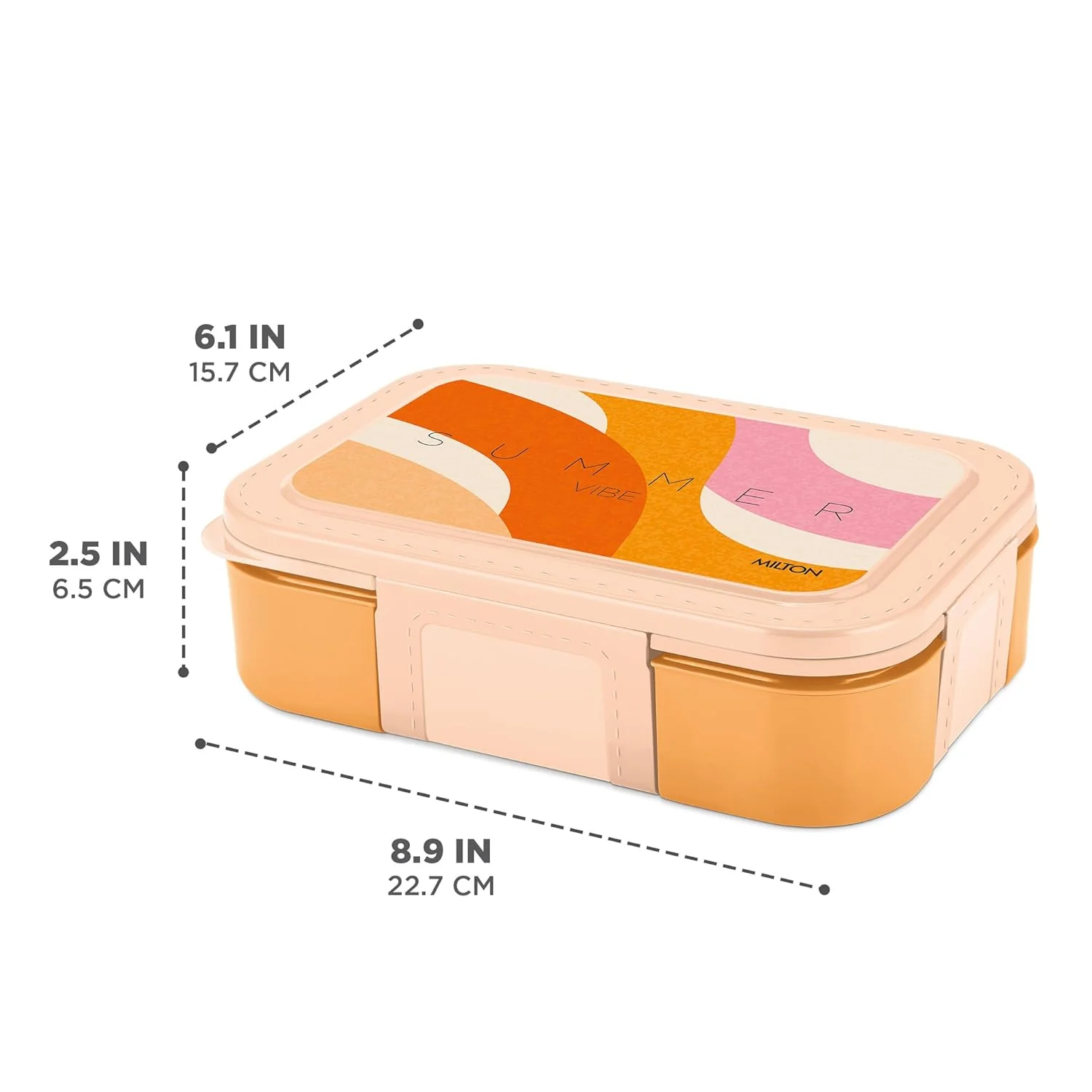Bravo 3 Steel Thermoware Lunchbox (Milton) - Image 13