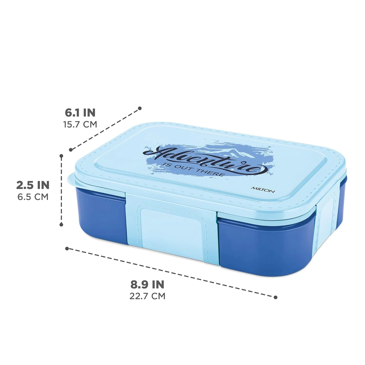 Bravo 3 Steel Thermoware Lunchbox (Milton) - Image 22