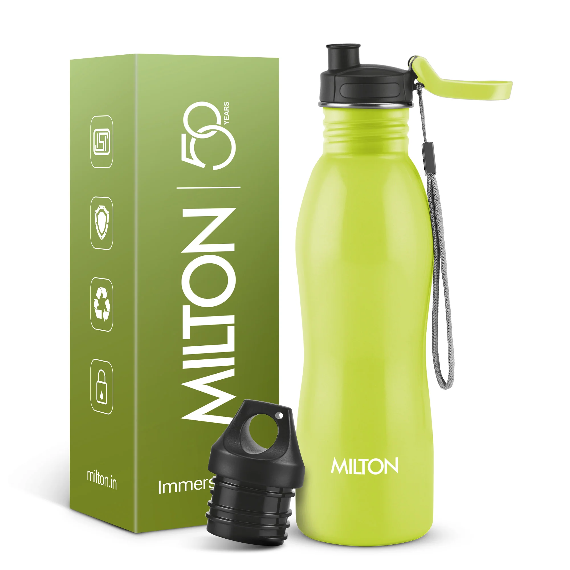 Immerse Bottle with Two Lids (Milton) - Image 9