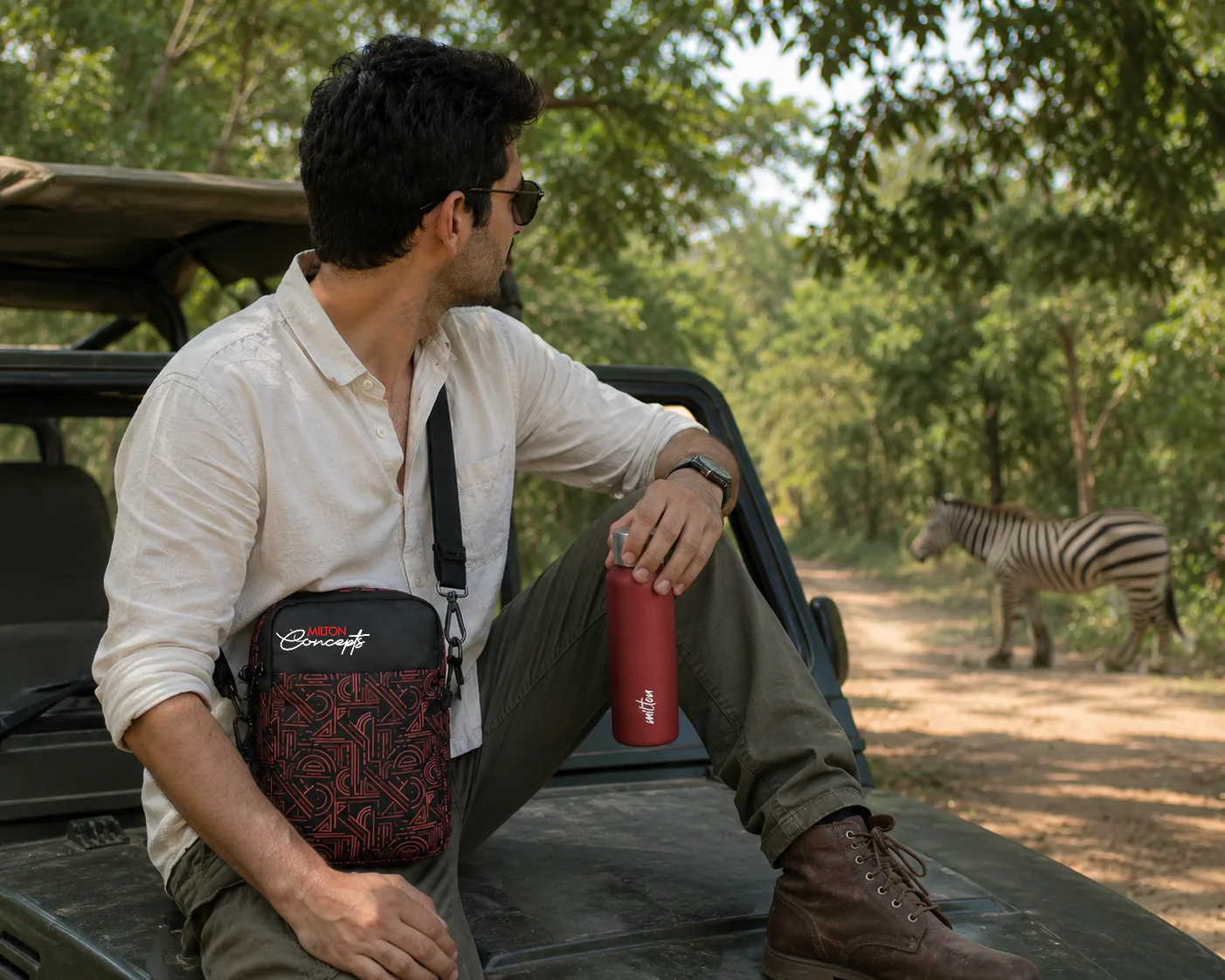 Milton Concepts Sling Bag - Red