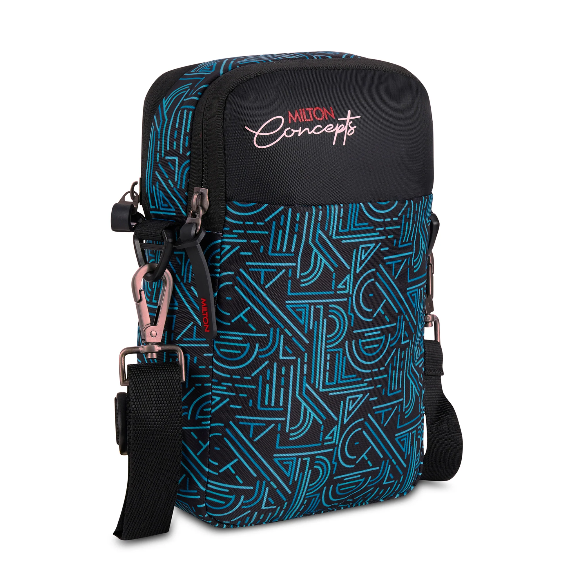 Milton Concepts Sling Bag - Teal Blue - Image 5