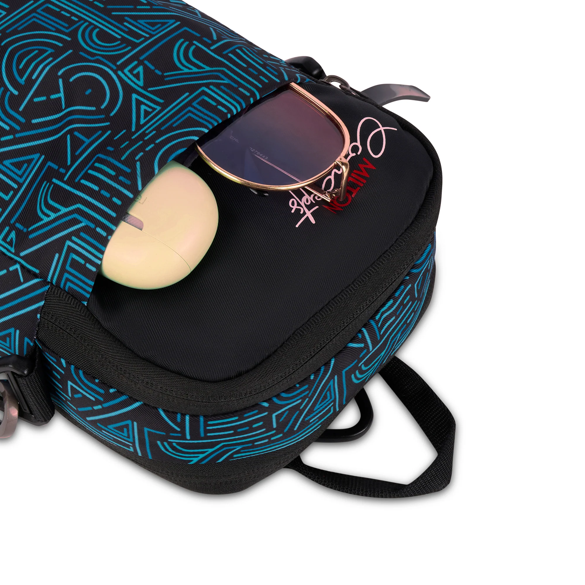 Milton Concepts Sling Bag - Teal Blue - Image 6