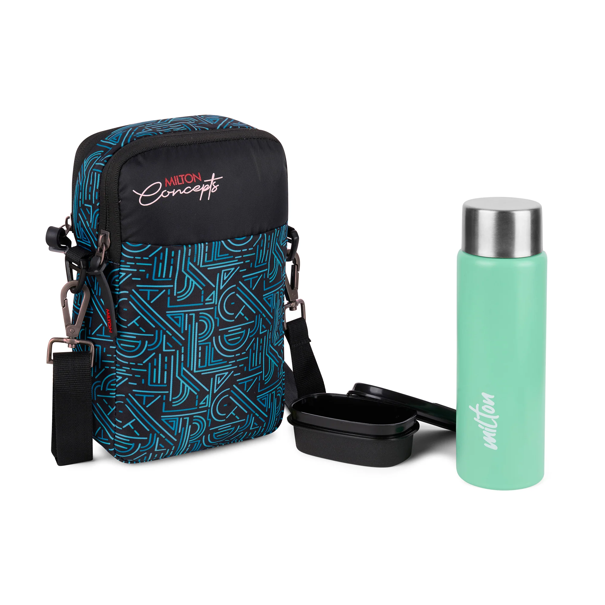 Milton Concepts Sling Bag - Teal Blue - Image 8