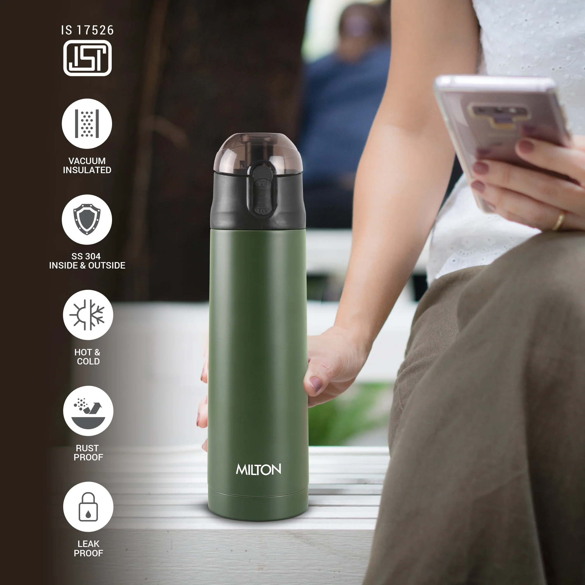 Crown Thermosteel Bottle (Milton) - Image 9