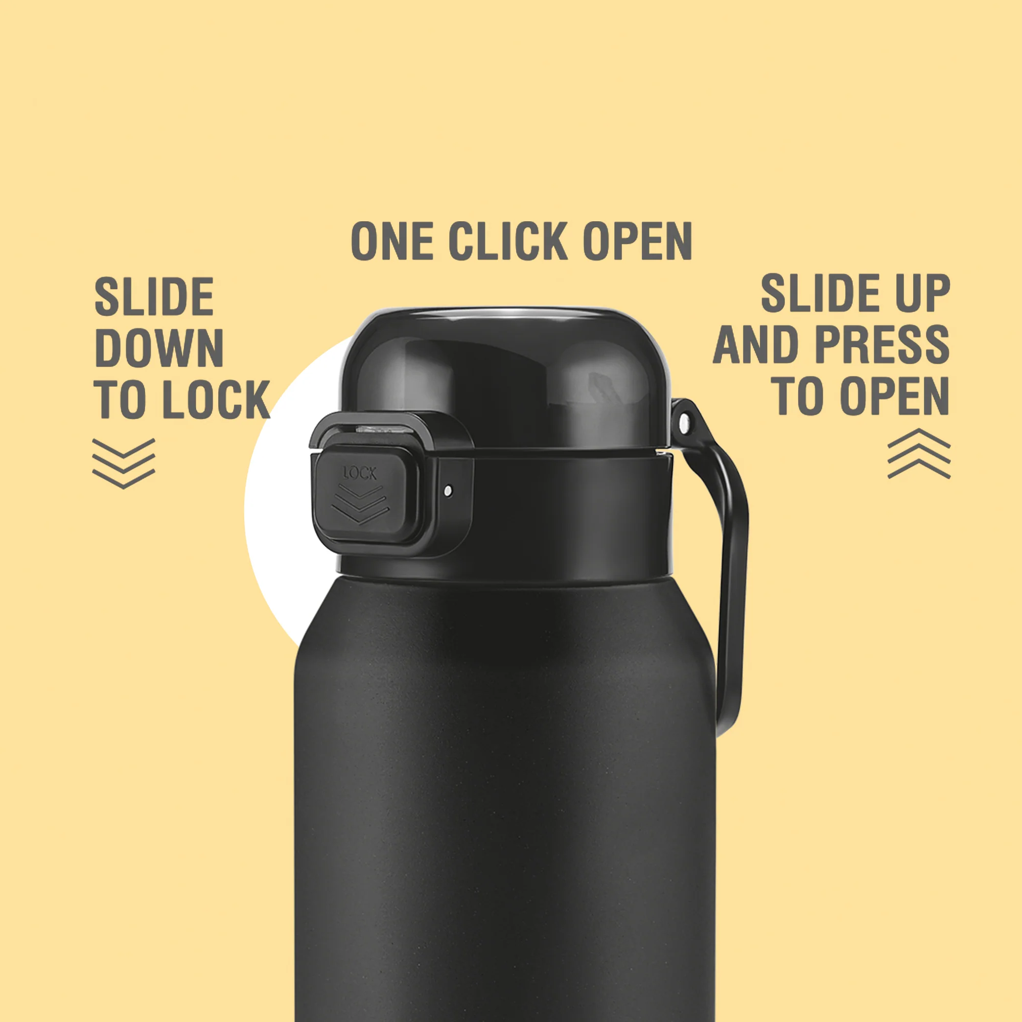 Personalized Dual Flow Thermosteel Water Bottle (Milton) - Image 10