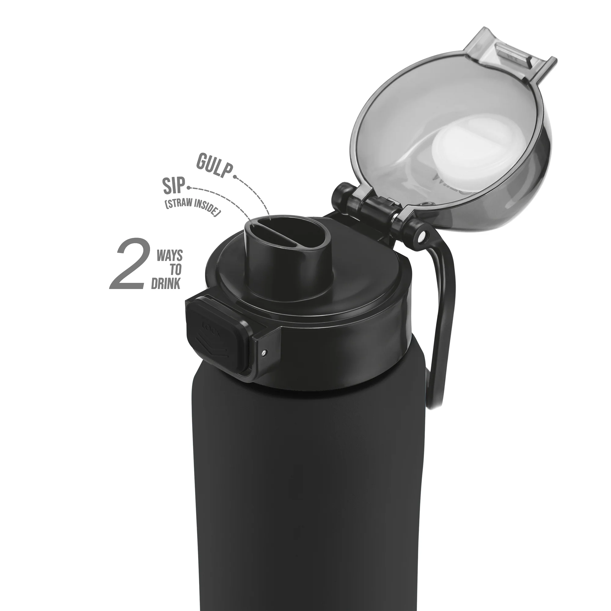Personalized Dual Flow Thermosteel Water Bottle (Milton) - Image 11