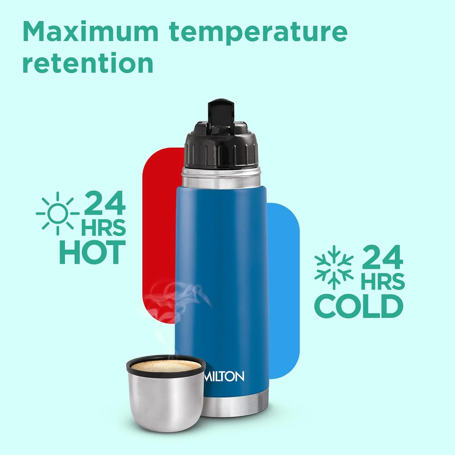 Personalized Eco-Flip Thermosteel Thermos Flask (Milton) - Image 7