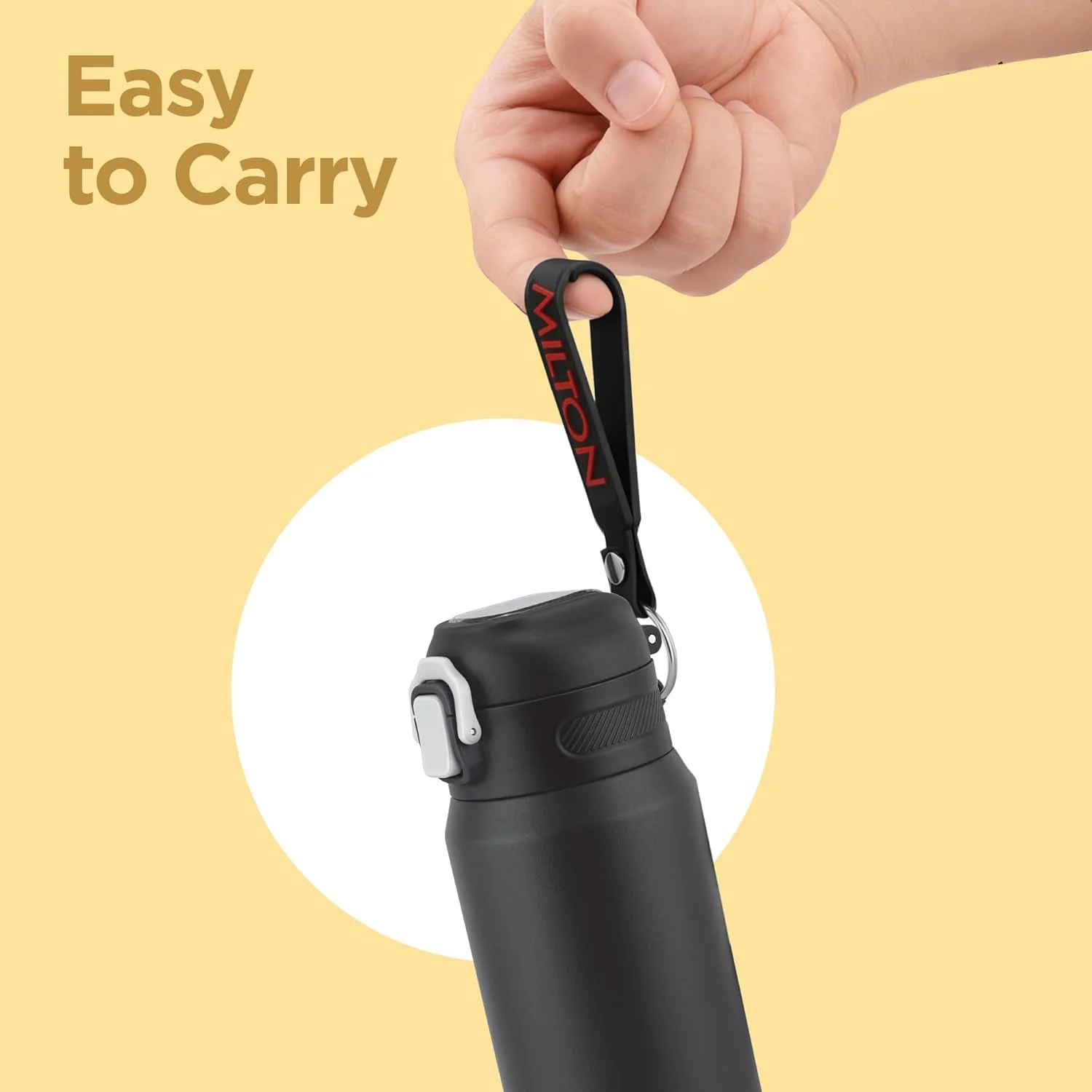 Personalized Swing Hot & Cold Thermosteel Bottle (Milton) - Image 4