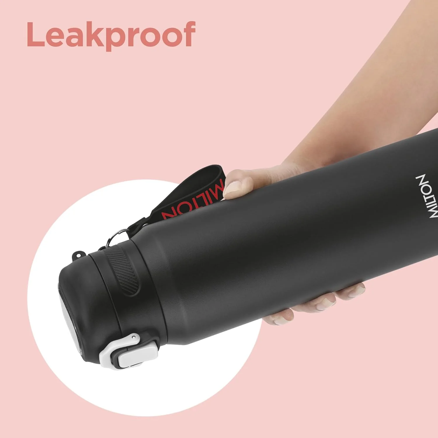 Personalized Swing Hot & Cold Thermosteel Bottle (Milton) - Image 6