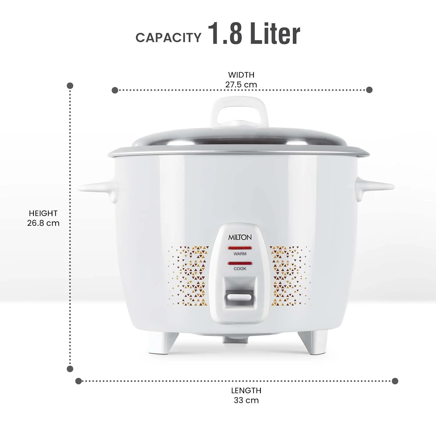 Prime Electric Rice Cooker (Milton) - Image 3