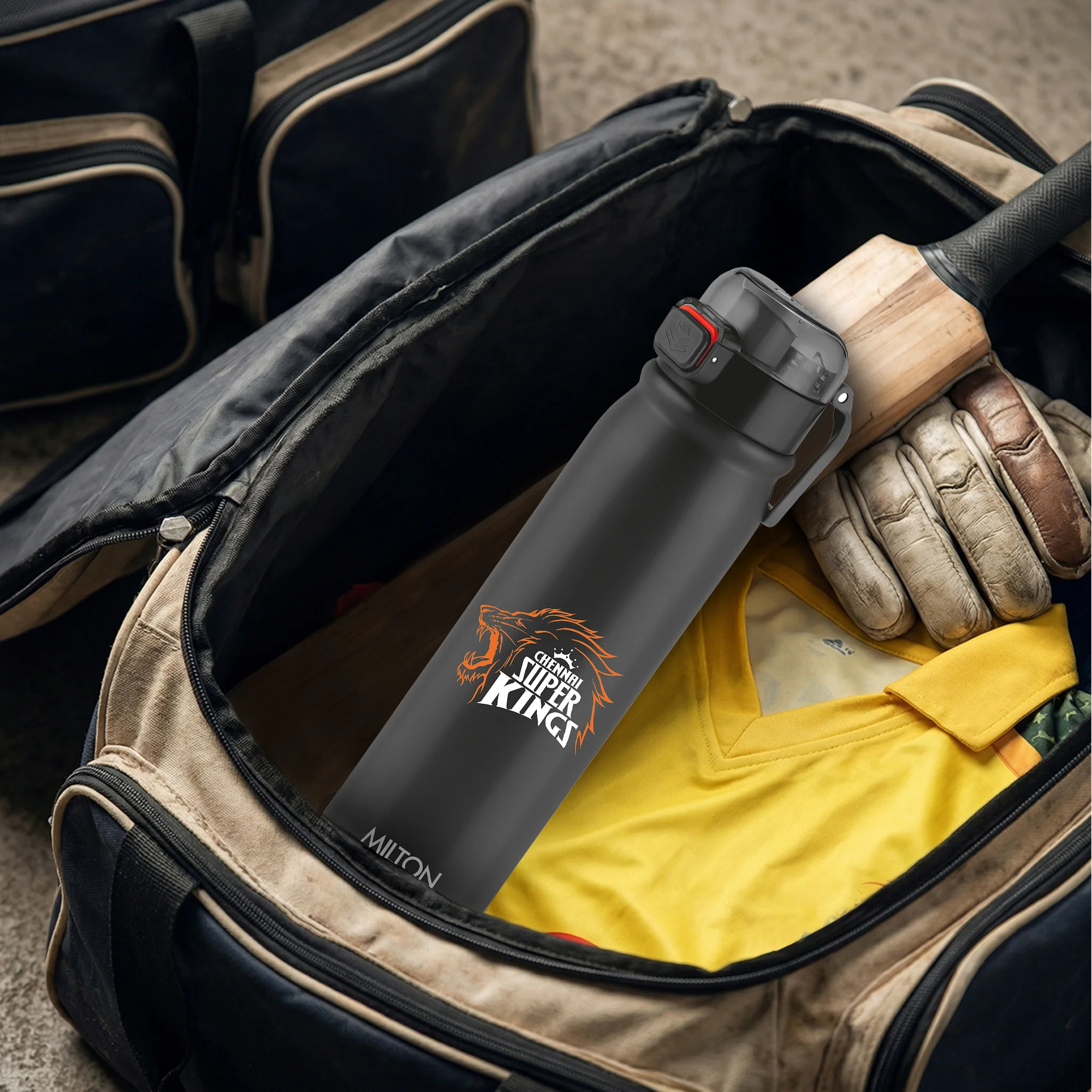 Sports Reva UV Printing Stainless Steel Bottle - Chennai Super Kings (CSK) - Milton - Image 8