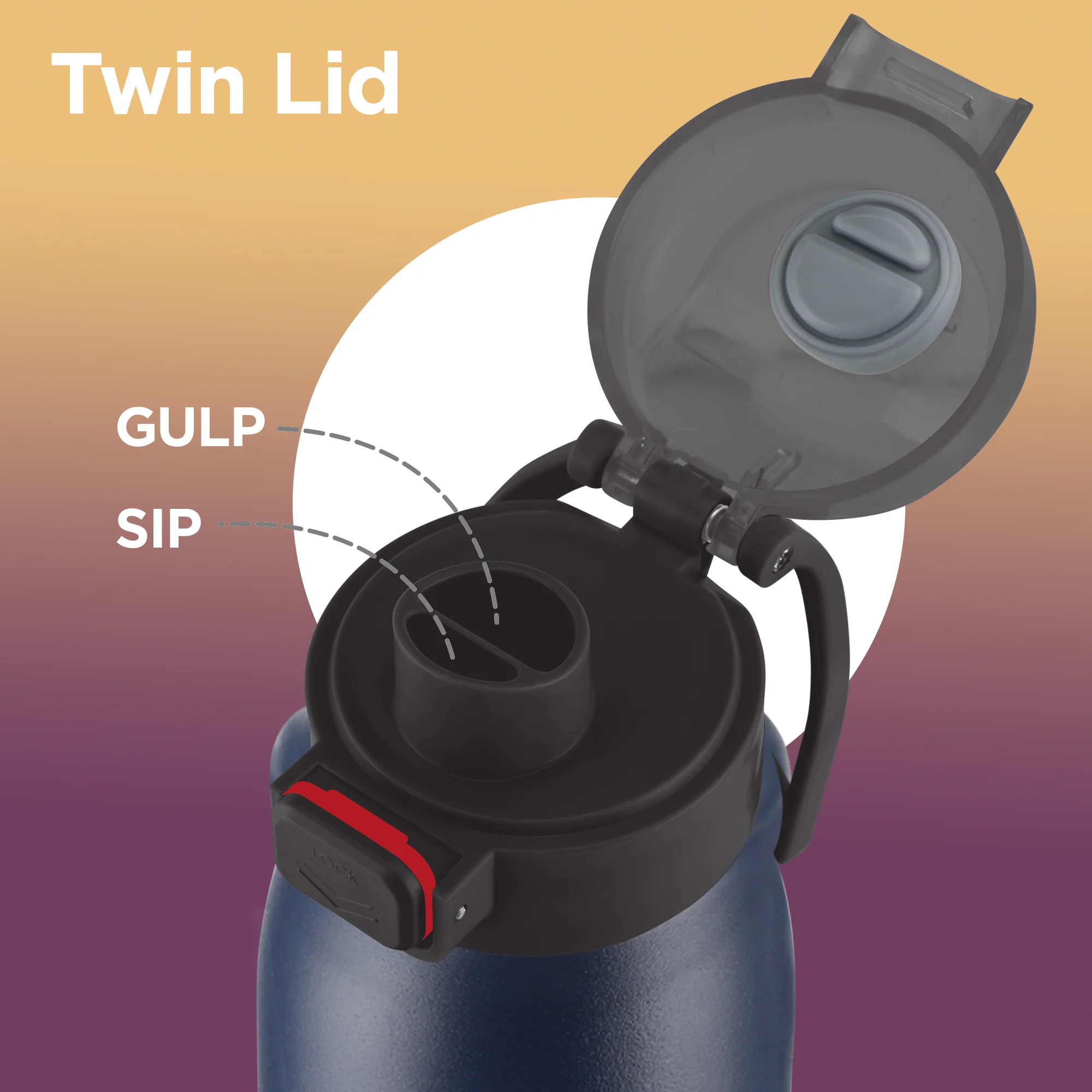Sports Reva UV Printing Stainless Steel Bottle - Kolkata Knight Riders (KKR) - Milton - Image 11