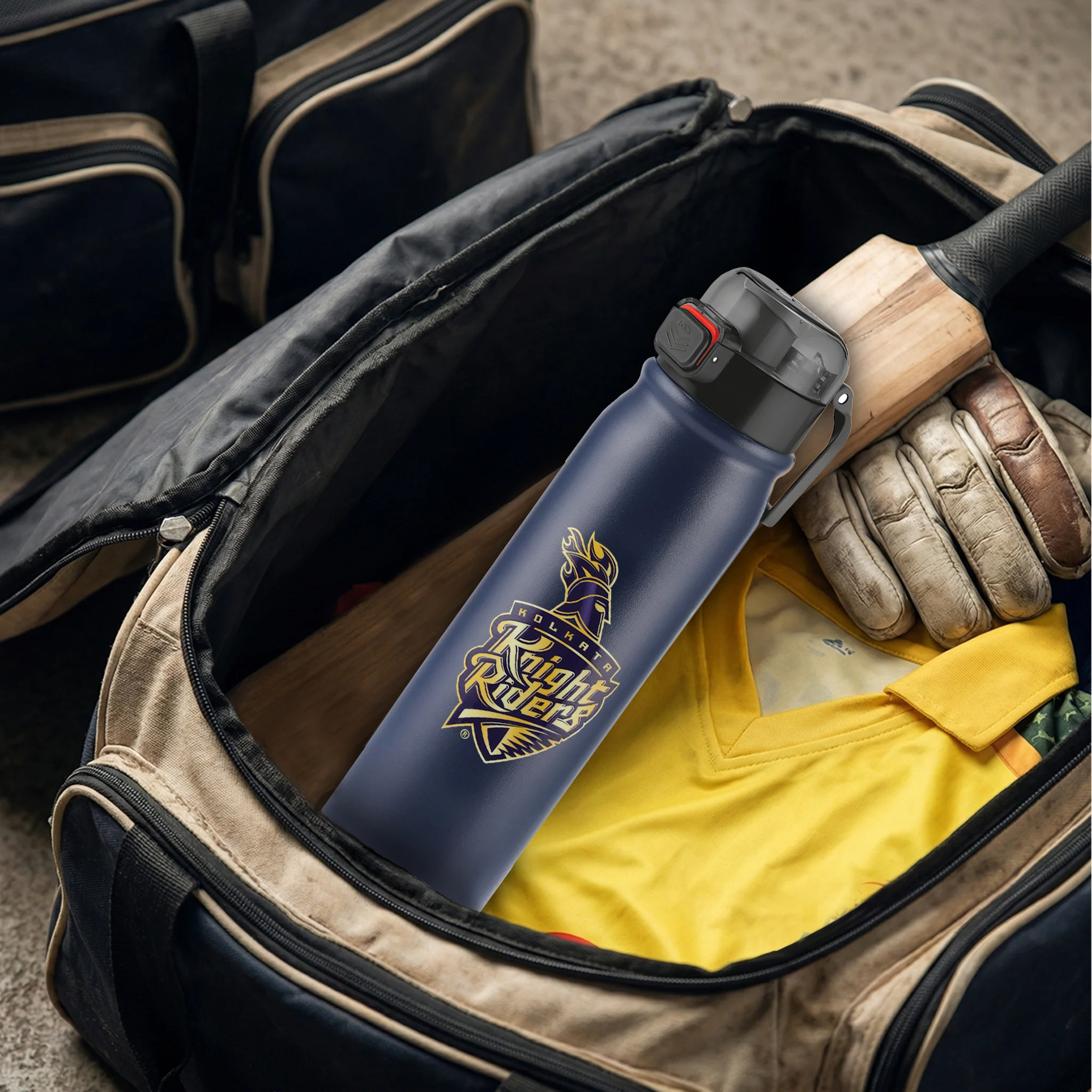 Sports Reva UV Printing Stainless Steel Bottle - Kolkata Knight Riders (KKR) - Milton - Image 17