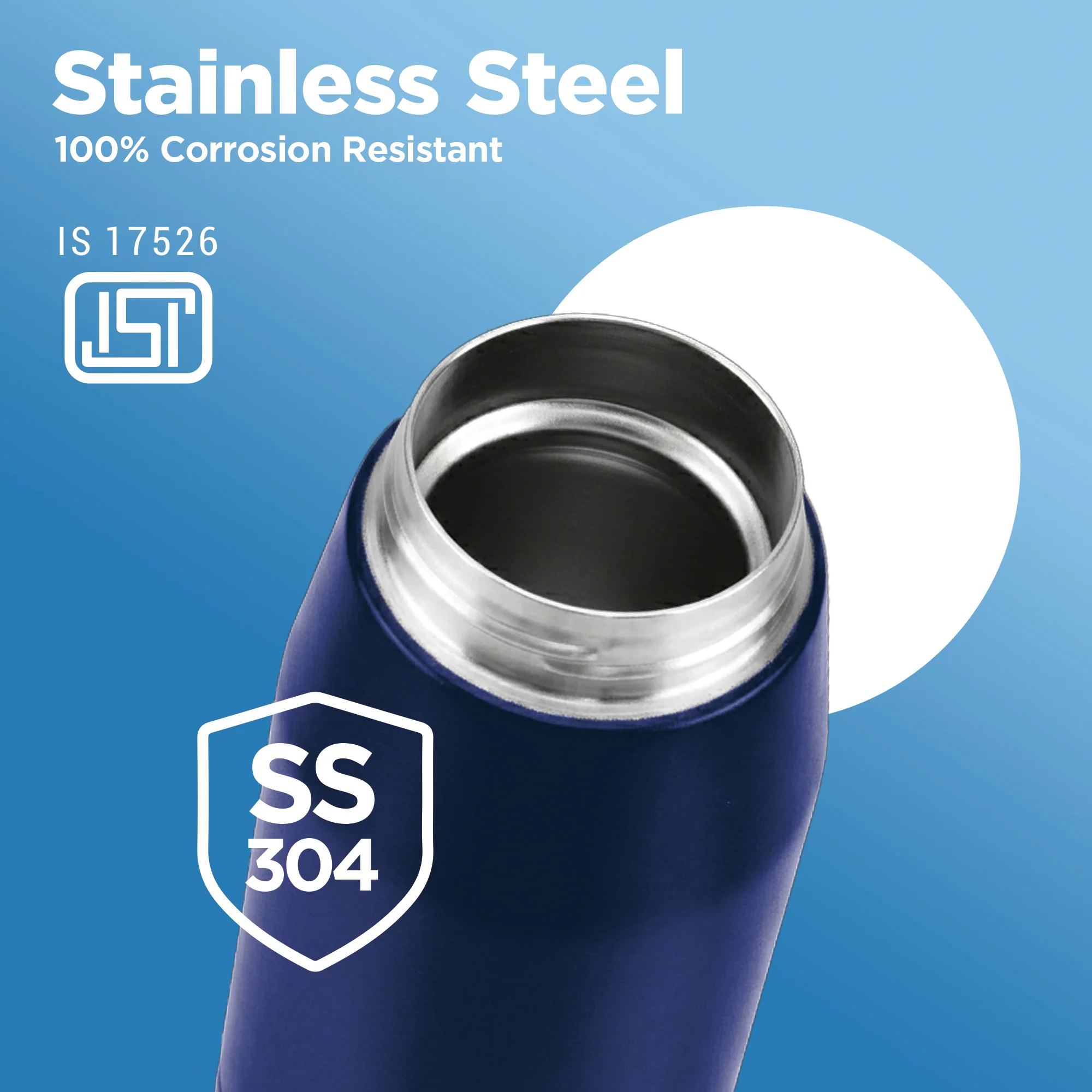 Sports Sparkle UV Printing Thermosteel Bottle - Delhi Capitals (DC) - Milton - Image 14