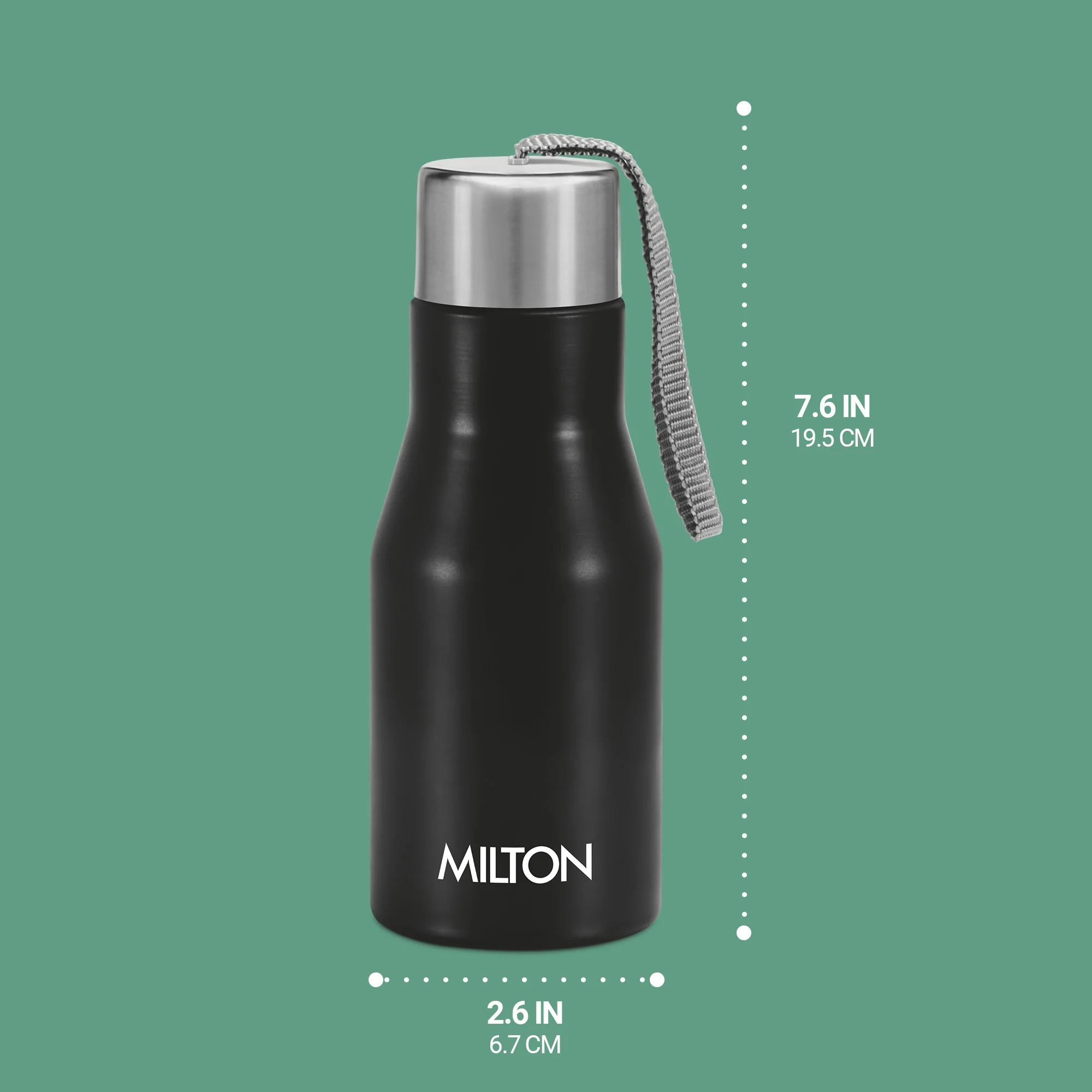 Super Stainless Steel Bottle (Milton) - Image 3