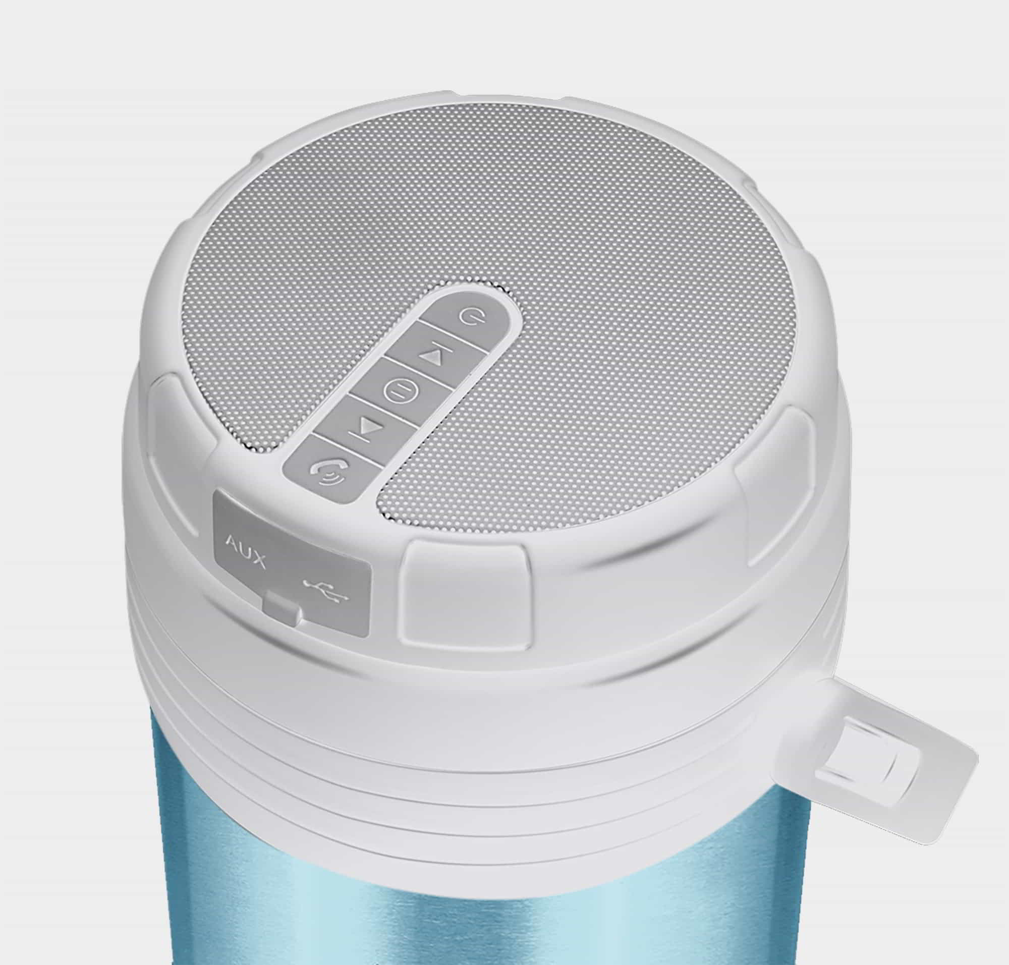Woofer Thermosteel Tiffin With Bluetooth Speaker (Milton) - Image 2